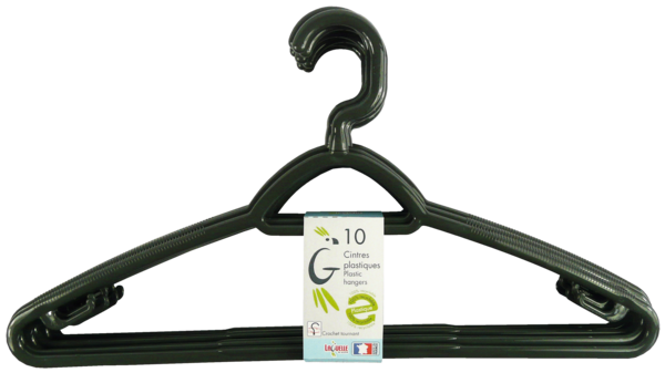 Cintres Plastique Crochet Tournant Laguelle