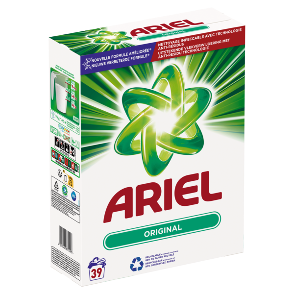 50% D'économie Sur La Gamme Des Lessives Ariel Dès 15€ D'achat