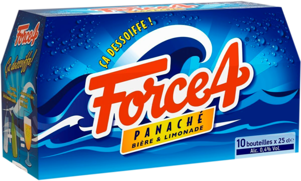 Panaché Force 4 Auchan L'apéro, ça n'a pas de prix. Ou un tout petit.