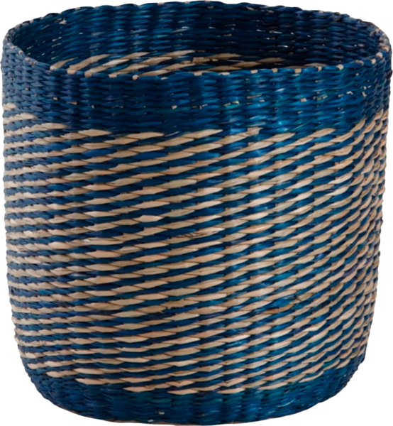 1- Panier En Jonc Naturel