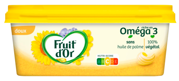 Margarine Oméga 3 Fruit D'or Auchan L'apéro, ça n'a pas de prix. Ou un tout petit.