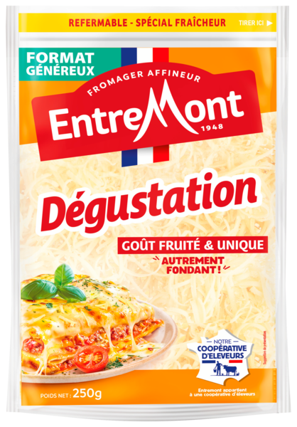 Fromage Râpé Dégustation Entremont
