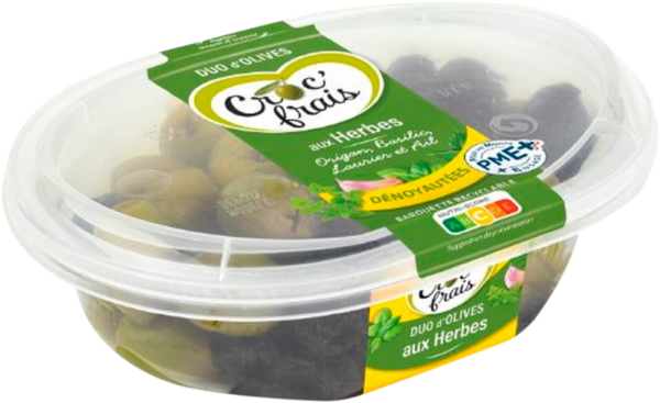 Olives Dénoyautées Aux Herbes Croc Frais
