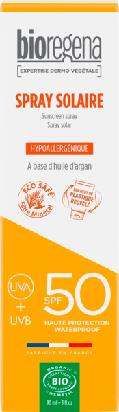 Bioregena Gamme Solaire Auchan Pour les peaux à tendance économe