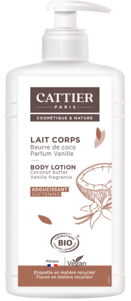 Cattier Gamme Lait - Gommage Et Huile Corps Auchan Pour les peaux à tendance économe