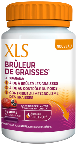 Xls Brûleur De Graisses Guarana À Base De Sinetrol Auchan Pour les peaux à tendance économe