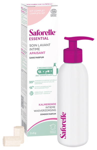 Saforelle Gammes Essential, Soins Lavant Doux, Ultra Hydratant Et Fraîcheur Auchan Pour les peaux à tendance économe