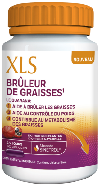 Xls Brûleur De Graisses Guarana À Base De Sinetrol Auchan Pour les peaux à tendance économe