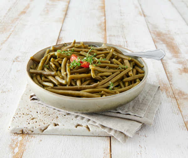 Haricots Verts Cuit Dans Nos Magasins