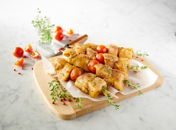 Poulet : Brochettes
