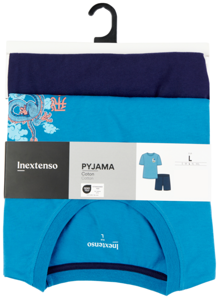 Pyjashort Homme Inextenso Auchan C'est bon de rentrer moins cher