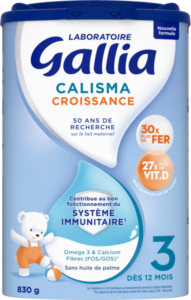Calisma Croissance 3 Laboratoire Gallia 