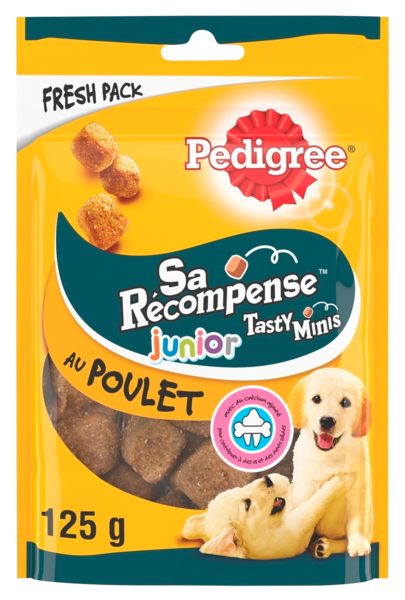Friandises Junior Pour Chiot Au Poulet Pedigree Auchan C'est bon de rentrer moins cher