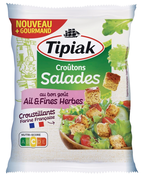 Croûtons Salade Ail Et Fines Herbes Tipiak