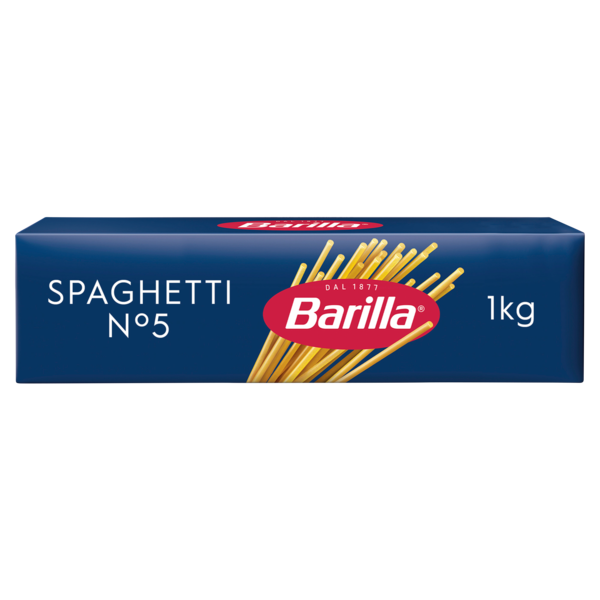 Pâtes Spaghetti N°5 Barilla Auchan C'est bon de rentrer moins cher