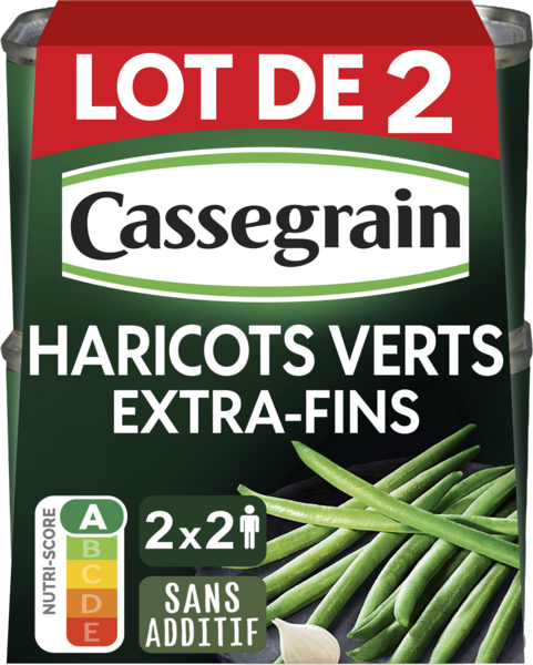 Haricots Verts Extra Fins Cueillis Rangés Mains Auchan C'est bon de rentrer moins cher