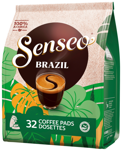 Café En Dosettes Senseo Espresso Brazil Auchan C'est bon de rentrer moins cher