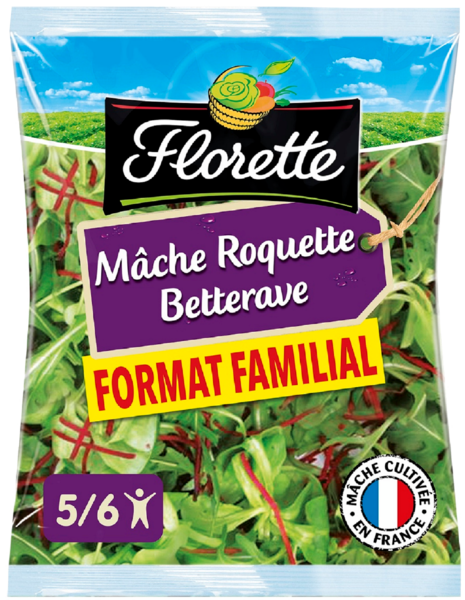 Trio Mâche Roquette Et Betterave Florette