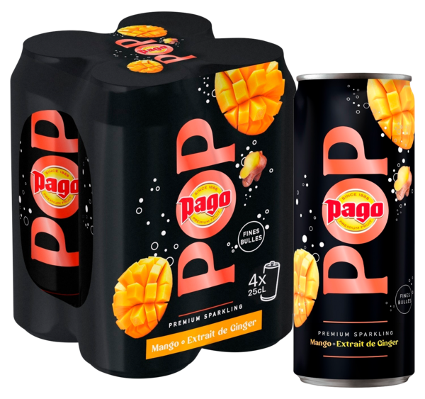 Pago Pop Mangue Gingembre