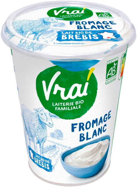 Fromage Blanc Nature Au Lait De Brebis Bio Vrai