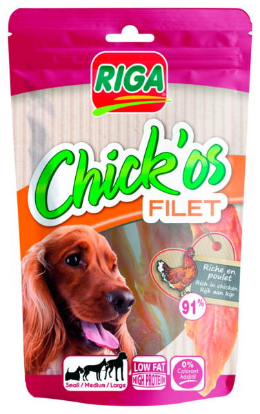 Chick'os Filet Riche En Poulet Pour Chien Riga