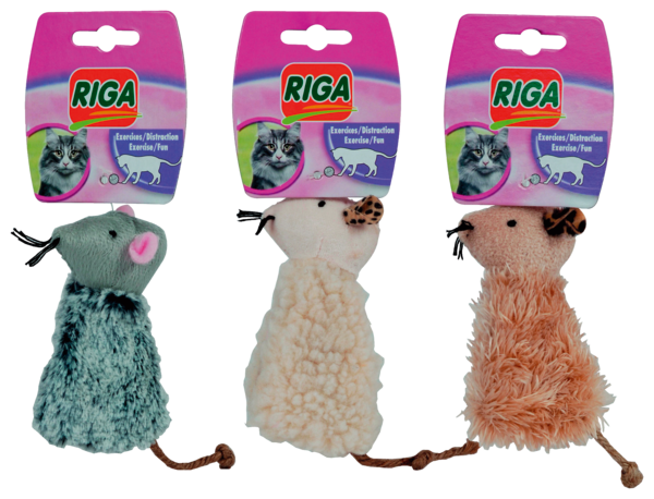 Assortiment Souris Catnip Riga