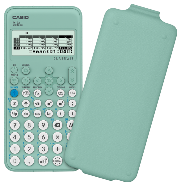 Calculatrice Casio Fx92 College Auchan C'est bon de rentrer moins cher