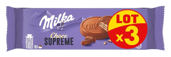 Choco Supreme Milka Auchan Les prix bas qui font du bien au quotidien