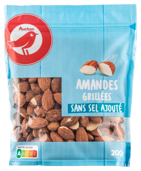 Amandes Grillées Sans Sel Ajouté Auchan