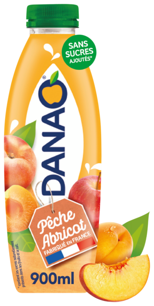 Boisson Lactée Pêche Abricot Danao 