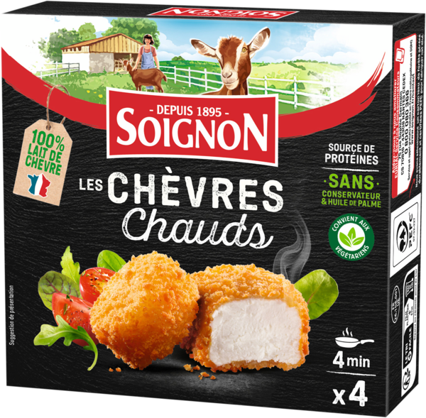 Chèvre Chaud Soignon Auchan Les prix bas qui font du bien au quotidien
