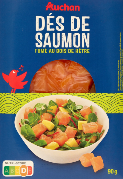Dés De Saumon Fumé Auchan