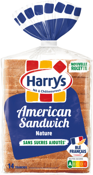 American Sandwich Pain De Mie Nature Sans Sucres Ajoutes Harry's Auchan Les prix bas qui font du bien au quotidien