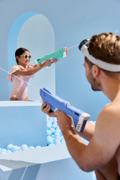 Pistolet À Eau Splash 45Cm Auchan Les prix bas qui font du bien au quotidien