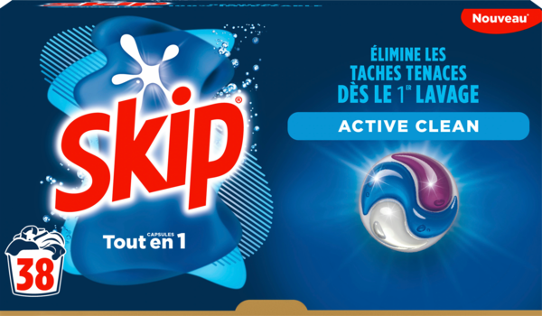 Capsule Lessive Active Clean Skip
