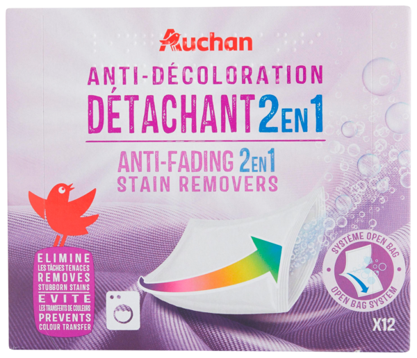Lingettes Anti Transfert Et Anti Tâches Auchan