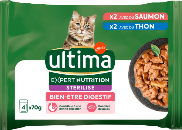 34% De Remise Immédiate Sur La Gamme Ultima Humide Chat Fit&Délicious