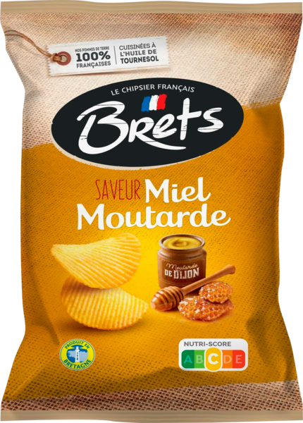 Chips Saveur Miel Moutarde Bret'S
