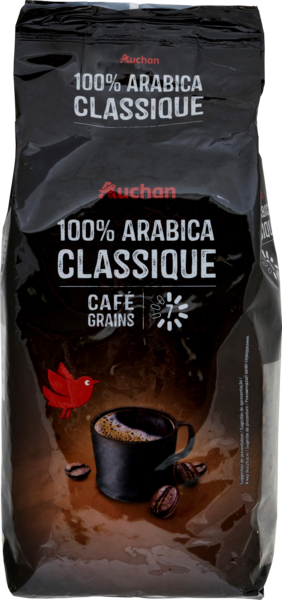 Café En Grains 100% Arabica Auchan