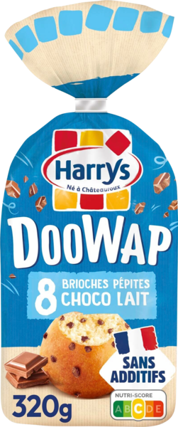  Brioche Doowap Sans Additifs Pépites Choco Lait Harrys