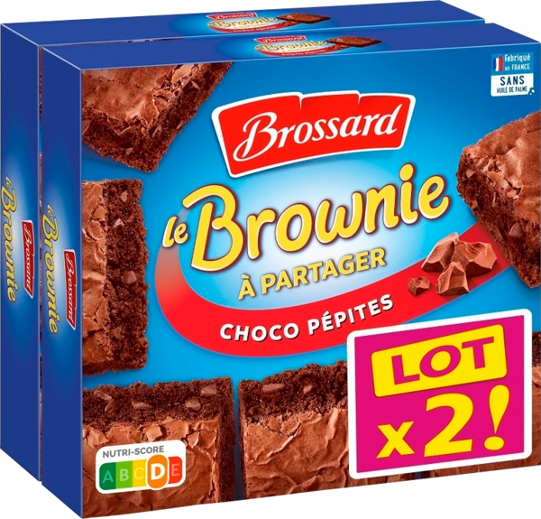 Brownie Chocolat Pépites Chocolat Brossard