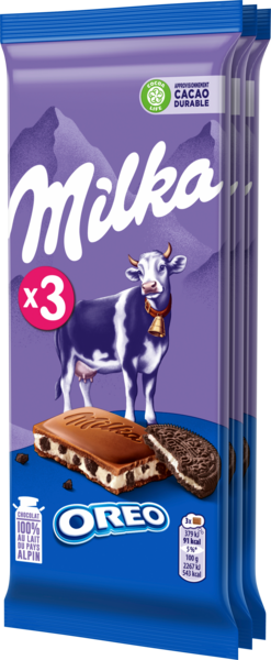 Tablettes De Chocolat Oréo Milka
