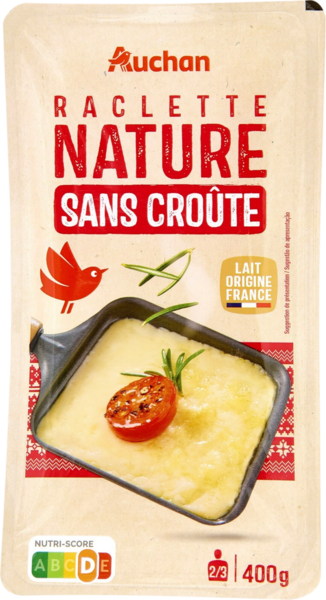 Raclette Sans Croûte Auchan 