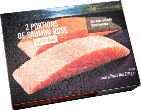 Portions De Saumon Sauvage Congelé