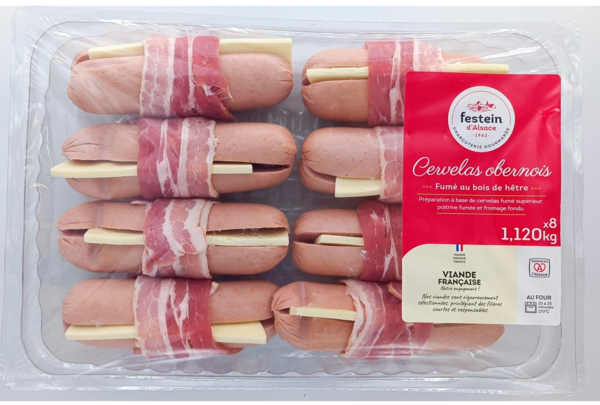 8 Cervelas Obernois Festein D'Alsace