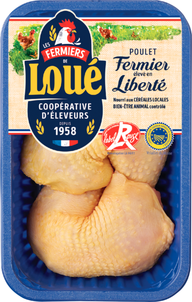 Cuisses De Poulet Fermier De Loué Label Rouge Igp