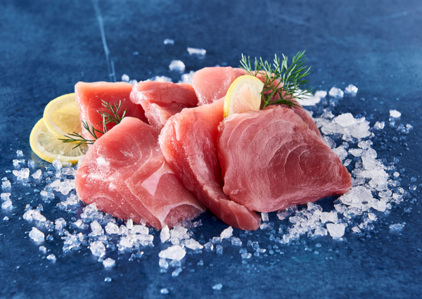 Thon Entier Vidé Albacore Ou Obèse Filière Auchan "Cultivons Le Bon"